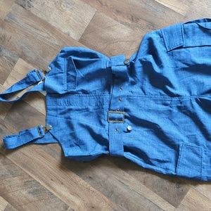 Chicme women's cargo romper